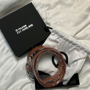 Tan Telfar Belt